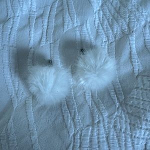 Zara faux fur door knob